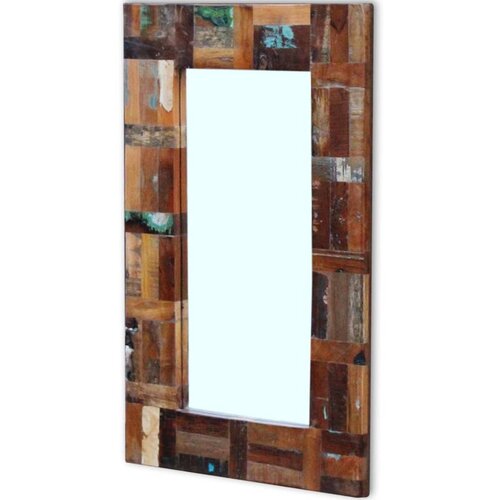  Ogledalo od masivnog obnovljenog drva 80 x 50 cm Slike