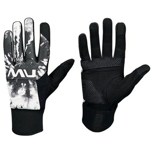 Northwave men's cycling gloves fast gel reflex glove black/reflective Slike