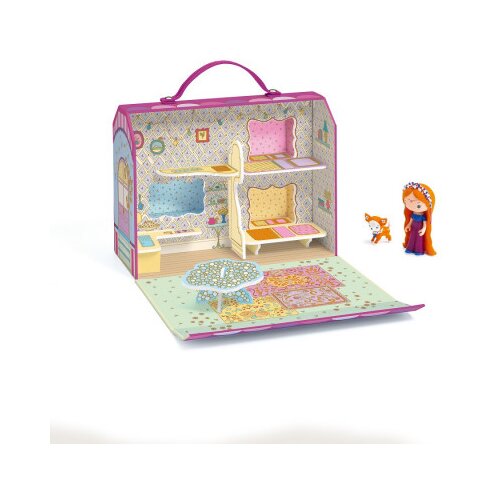 Djeco Tinyly kućica s lutkicom Blushka &amp;amp; Indie Slike