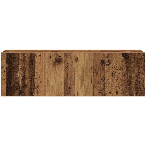  7-dijelni zidni set TV ormarić konstruirano drvo Old wood Slike