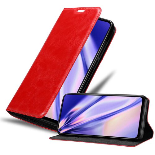 Cadorabo Ohi&scaron;je, združljivo z Huawei MATE 30 LITE v rdeče jabolko - Za&scaron;čitni ovitek z magnetnim zapiranjem, stoječo funkcijo in režo za kartice, (20549972) Cene