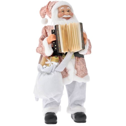 Other novogodišnja figura deda mraz roze muzički 60 cm Cene