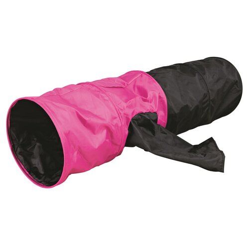 Trixie Tunel od poliestera za mačke 30x115cm roze-crni Cene
