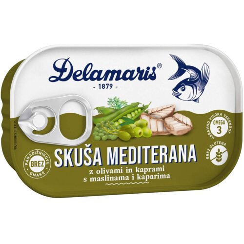  DELAMARIS sku&scaron;a mediterana sa povrćem 125g Cene