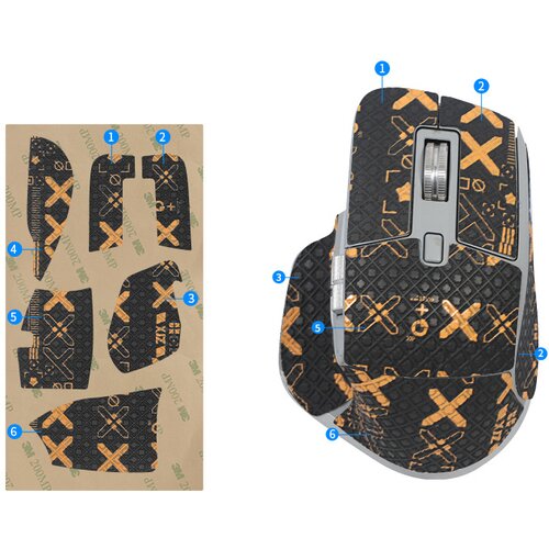 INF Izbolj&scaron;ane nalepke za mi&scaron;ko za Logitech MX Master 3S Gold, (5000085844) Cene