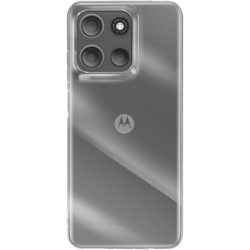 Oem Mayaxess, Tanek silikonski ovitek 2 mm z dvignjenimi robovi – Moto G17 / G17 Power, Prozorna, (5000274758) Cene