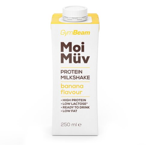 GymBeam proteinski milkšejk MoiMüv 250  ml  banana Cene