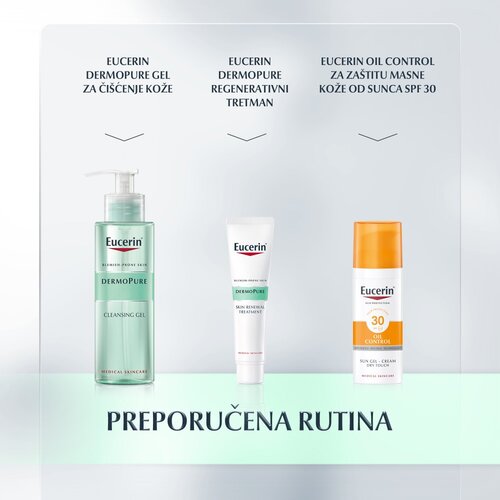 Eucerin dermopure matirajući fluid za masnu kožu lica 50ml Slike