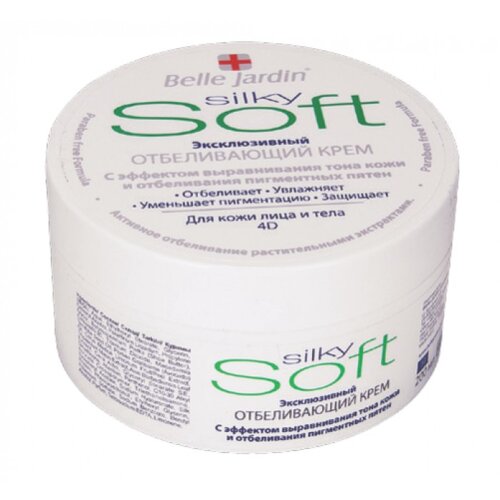 Belle Jardin SOFT EXCLUSIVE - Krema za izbeljivanje tela i lica 200ml Slike