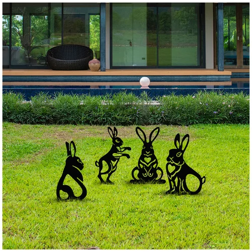 Aberto Design Rabbits vrtna dekoracija, (20813570)
