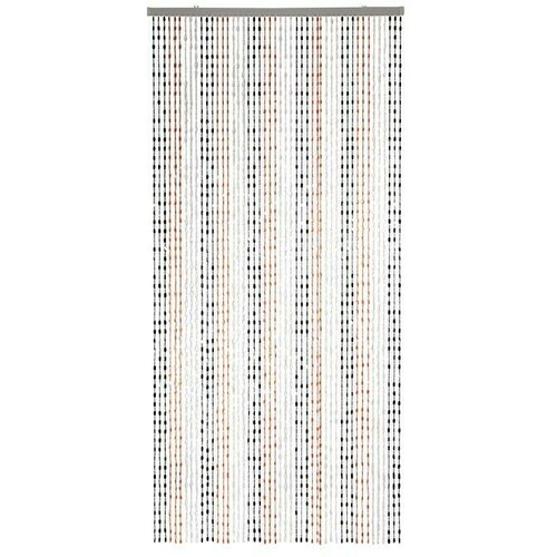 CONACORD Zavjesa od perli Jasmin (Crno-bijelo-crvene boje, 90 x 200 cm, Plastika) Cijene