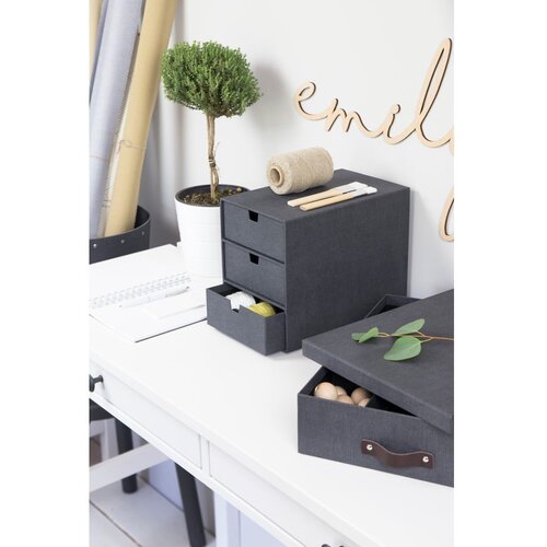 Bigso Kartonast organizator za predale Ingrid Canvas Paper Laminate &amp;ndash; Slike