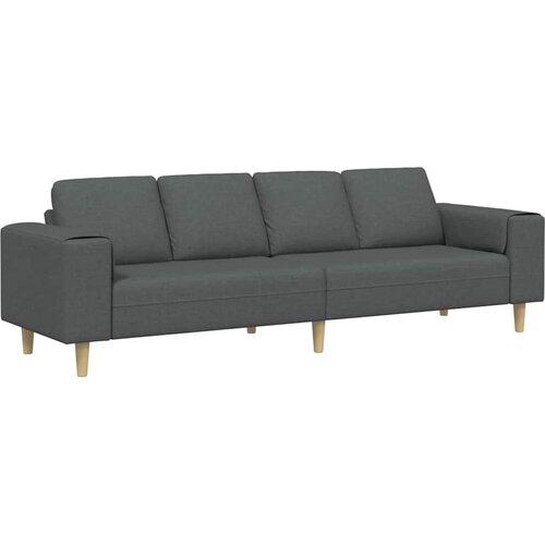  Kauč za dnevni boravak Tamno siva 250 x 77 x 76 cm Poliester Slike