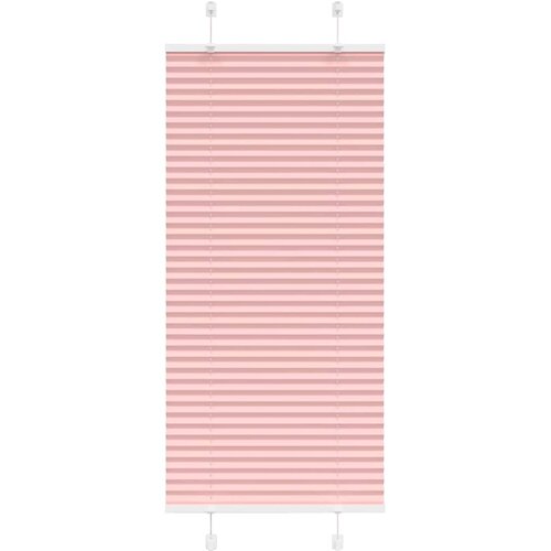 vidaXL Plisirana zavesa roza 60x100 cm širina blaga 59,4 cm poliester, (5000297203) Cene