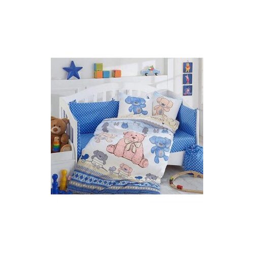 HOBBY posteljina za bebu plava Cijene
