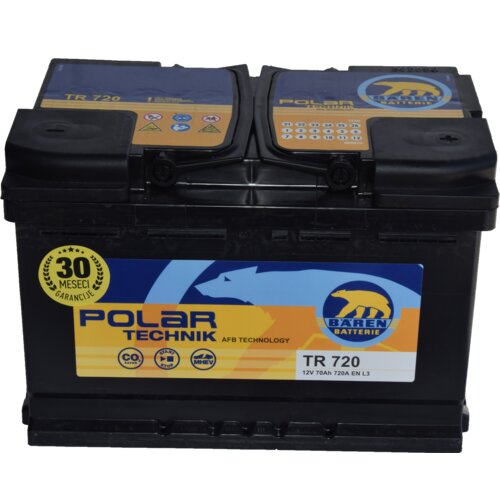 BAREN akumulator AFB 70Ah 680A/En Cene