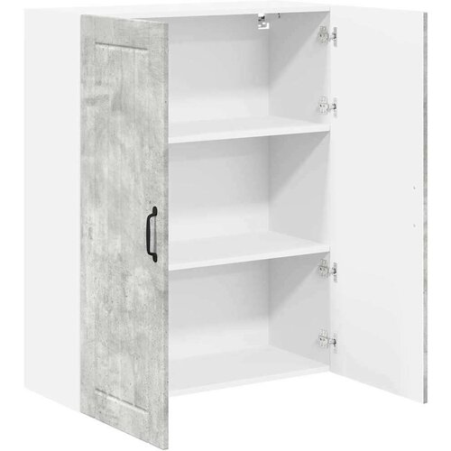  Zidni kuhinjski ormarić Zidne Betonski sivi 80 x 31 x 100 cm Slike