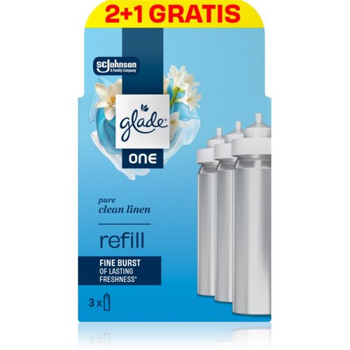 Glade ONE Pure Clean Linen nadomestno polnilo za osvežilec zraka 3x10 ml Cene
