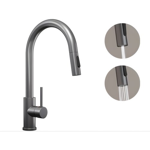 Kando slavina P0901 gun metal Cene