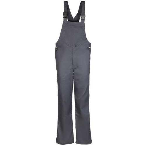 Radne pantalone Klasik na tregere, sive, Monsun