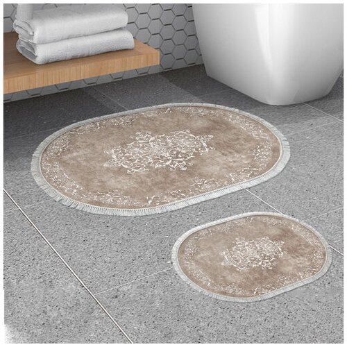 Lessentiel Maison Kupaonski set (2 komada), Bež
Bijela Cene