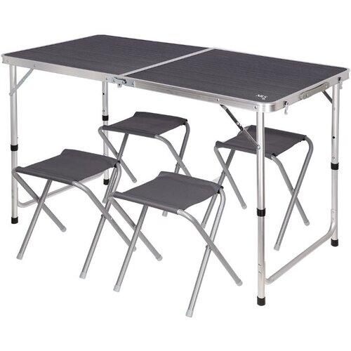 Nils Camp Sklopivi stol za kamp ili piknik sa priloženim stolicama Slike