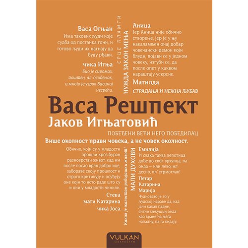 Vulkan Izdavaštvo Jakov Ignjatović
 - Vasa rešpekt Cene