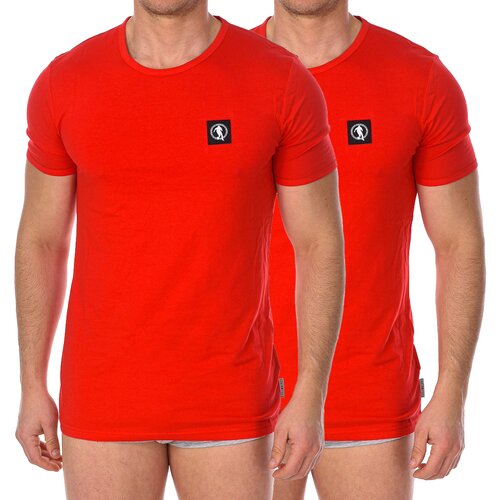 Bikkembergs Majice s kratkimi rokavi BKK1UTS07BI-RED Rdeča Cene