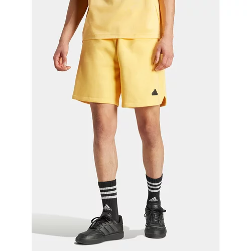 Adidas Športne kratke hlače Z.N.E. Premium IR5235 Oranžna Loose Fit