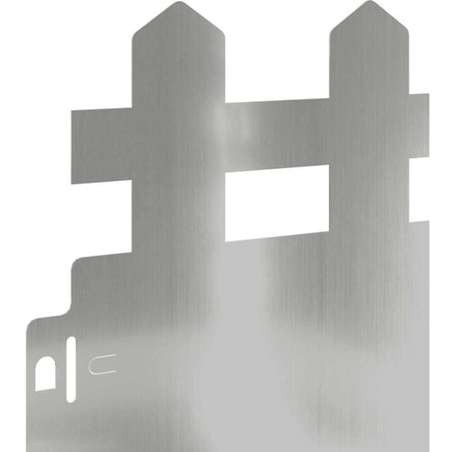 VidaXL Rubnjaci za travnjak 30 pcs Srebrno 103 x 0,05 x 22 cm Slike