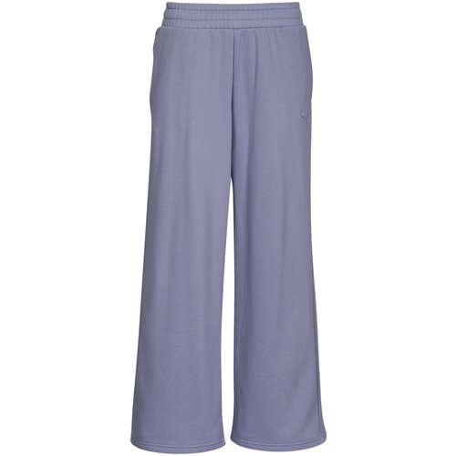 Puma Spodnji deli trenirke ESS Cat Comfort Wide Leg Pants FL op Vijolična Cene