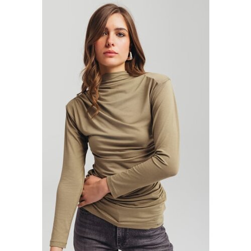 Legendww maslinasto zelena majica od viskoze Cene