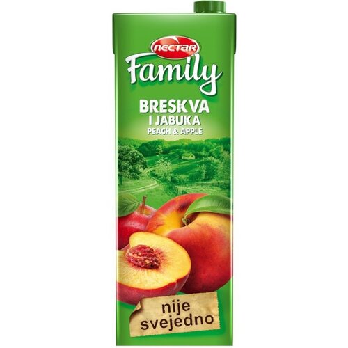 Nectar voćni sok family breskva 1,5l Slike