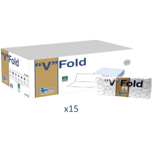 Paperblu PABERBLU Složivi papirni ubrus Gold V210, Dvoslojni, 15 pakovanja Slike