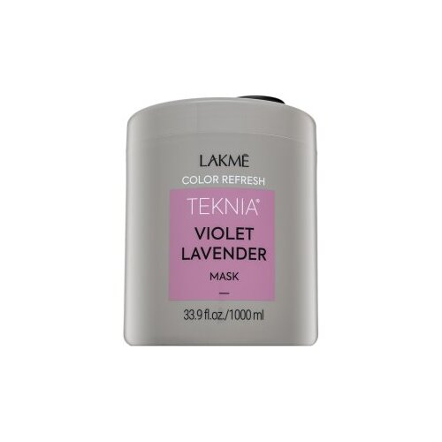 Lakme Teknia Color Refresh Violet Lavender Mask hranjiva maska s pigmentima u boji za kosu s ljubičastim nijansama 1000 ml Cijene