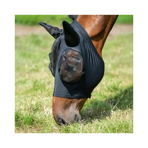 BUSSE Maska proti mrčesu TWIN FIT FLEXI črna - Pony