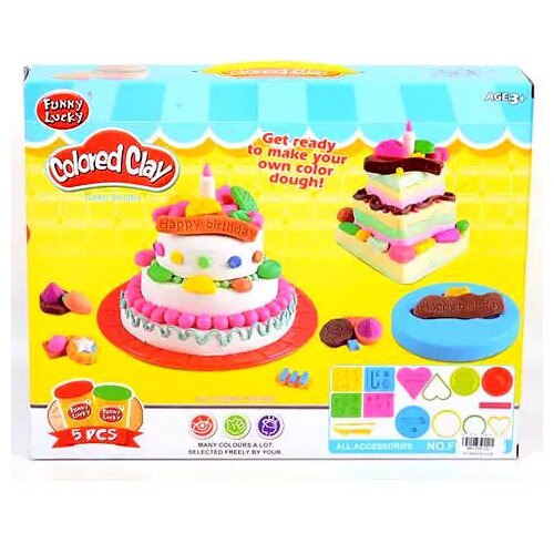 Magic Toys Funny Lucky rođendanska torba plastelin set Cene