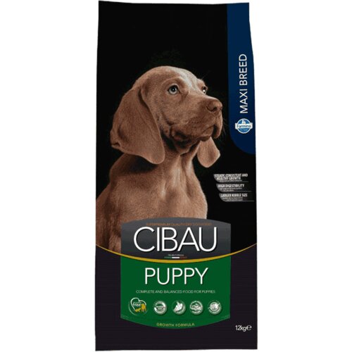 Cibau Hrana za &scaron;tence velikih rasa Maxi Puppy, Piletina - 12 kg Cene