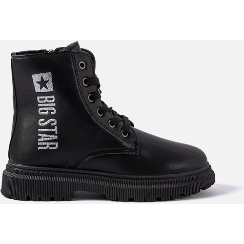 Big Star Insulated black ankle boots Cene