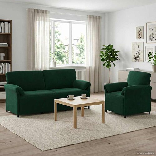  Set sofe 2 kom. Tamnozelena Bar&scaron;un Cijene