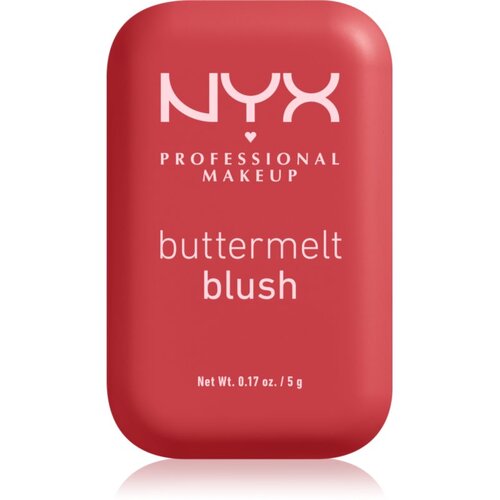 NYX Professional Makeup Buttermelt Blush rdečilo v prahu odtenek Butta Than Coral 5 g Slike