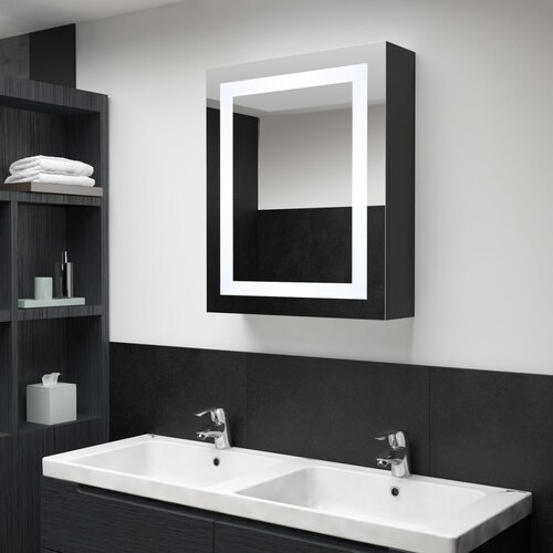 Furnova LED kopalniška omarica z ogledalom 50x13x70 cm, (21947165) Cene