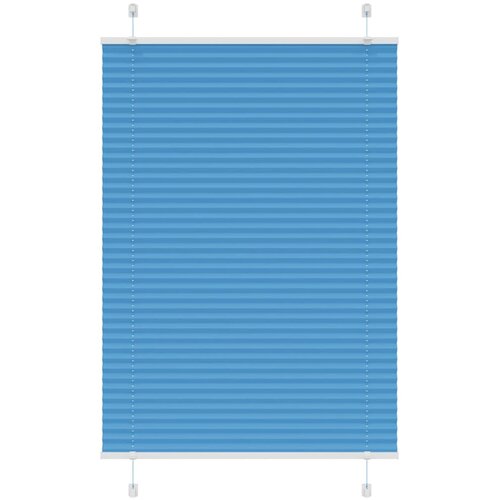  Plisirana zavjesa Plava 95x100 cm &amp;Scaron;irina tkanine 94,4 cm Poliester Slike