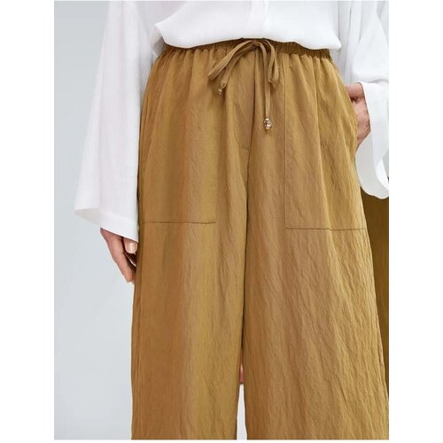 Koton Women's Clothing Trousers Khaki Slike
