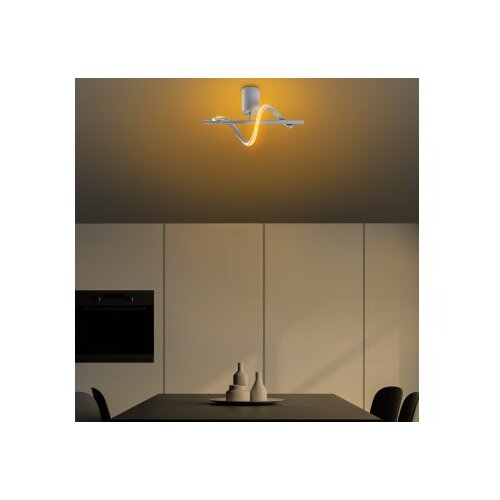 Opviq metalni luster, 41x25x16cm, bijeli Cene