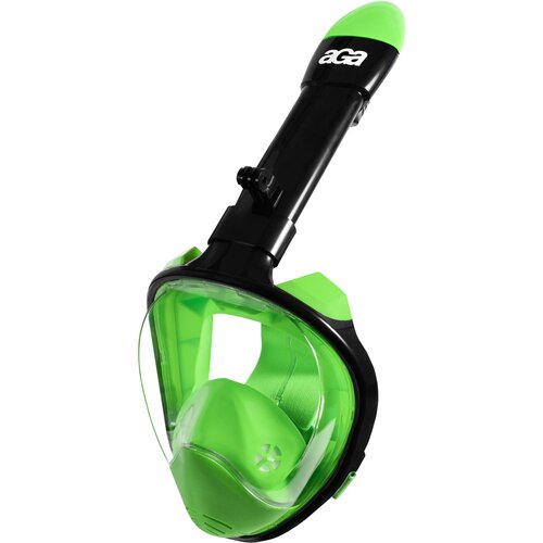  Maska za potapljanje s celim obrazom S/M Black/Green, (21110143) Cene
