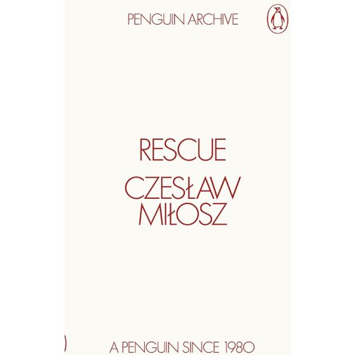 The Book Service Limited Czesław Miłosz - Rescue Cene