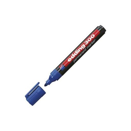 Max MARKER PERMANENTNI EDDING 300 PLAVI 1,5-3,0MM VRH Slike