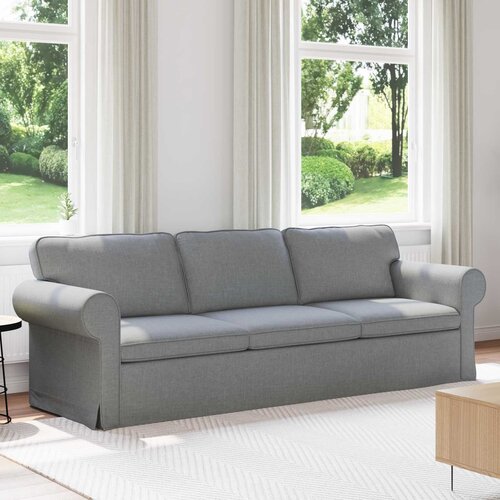 SOFA Svijetlo siva 245 x 82 x 80 cm tkanina Cene