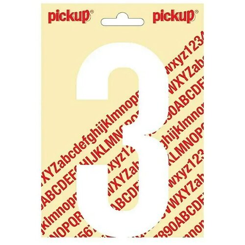  Nalepka Pickup (Motiv: 3, bele barve, višina: 150 mm) Cene